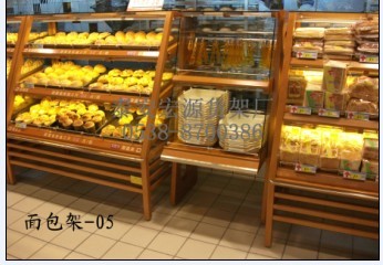 山東泰安面包架供應(yīng)商 打造商超高效陳列的木質(zhì)貨架解決方案
